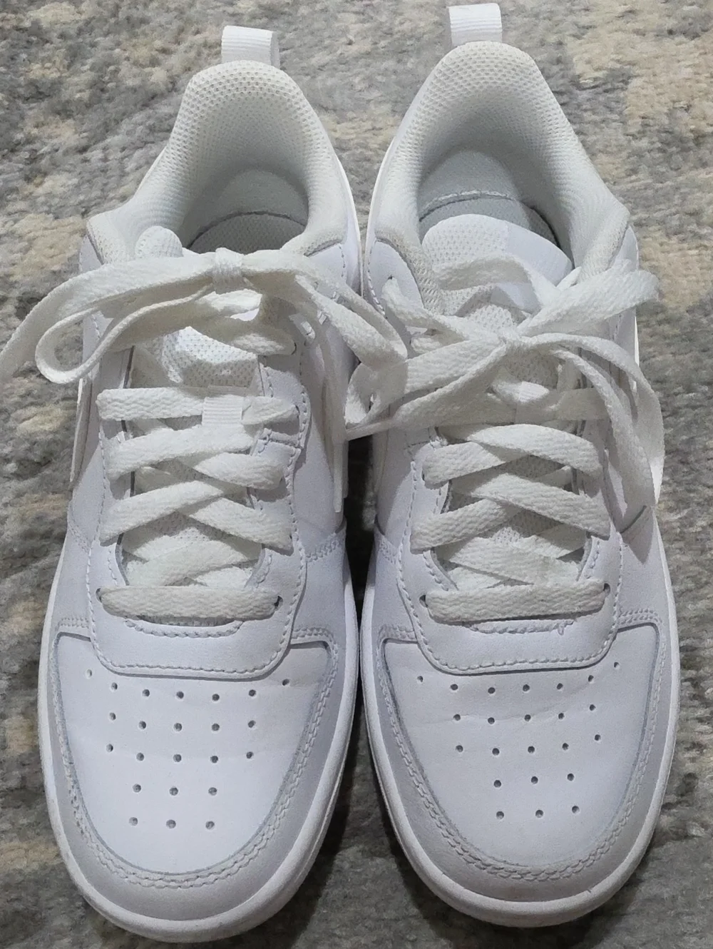 Nike Kids White Low-Top Sneakers